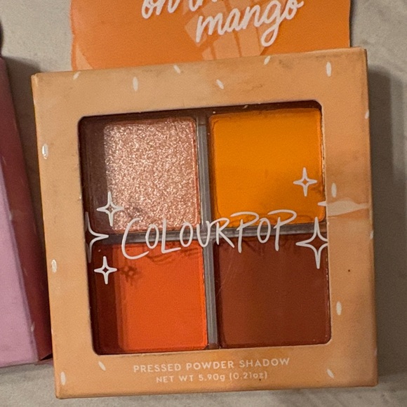 ColourPop Acai You Baby and On the Mango Shadow Set - Picture 3 of 6